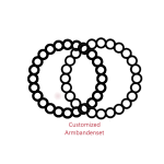 Customized armbandenset